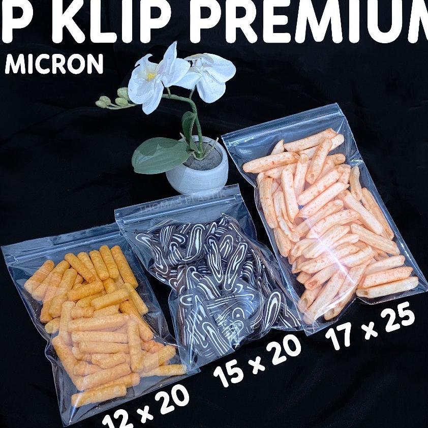 Plastik Pp Klip Bening Premium Ziplock 500 Gram Kemasan Snack Kue Kering