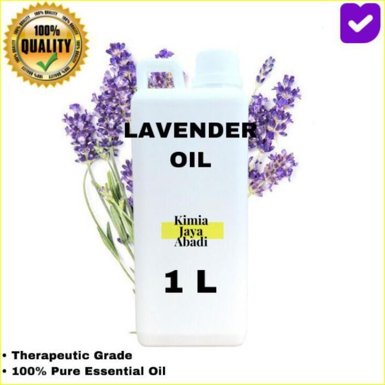 Lavender Essential Oil 1 Liter 100% ASLI BEST QUALITY
