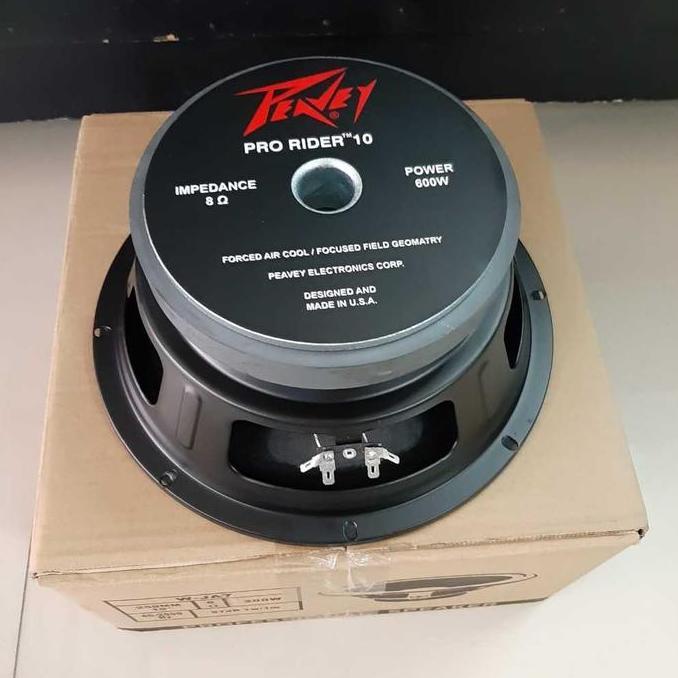 SPEAKER PEAVEY 10 INCH PRO RIDER 600 WATT KOMPONEN