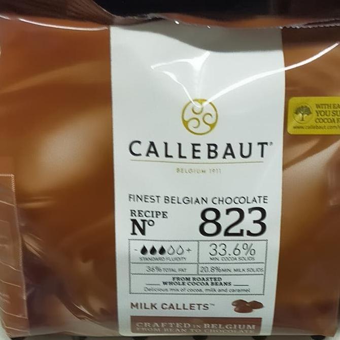 Callebaut Milk Whole Chocolate 400Gr