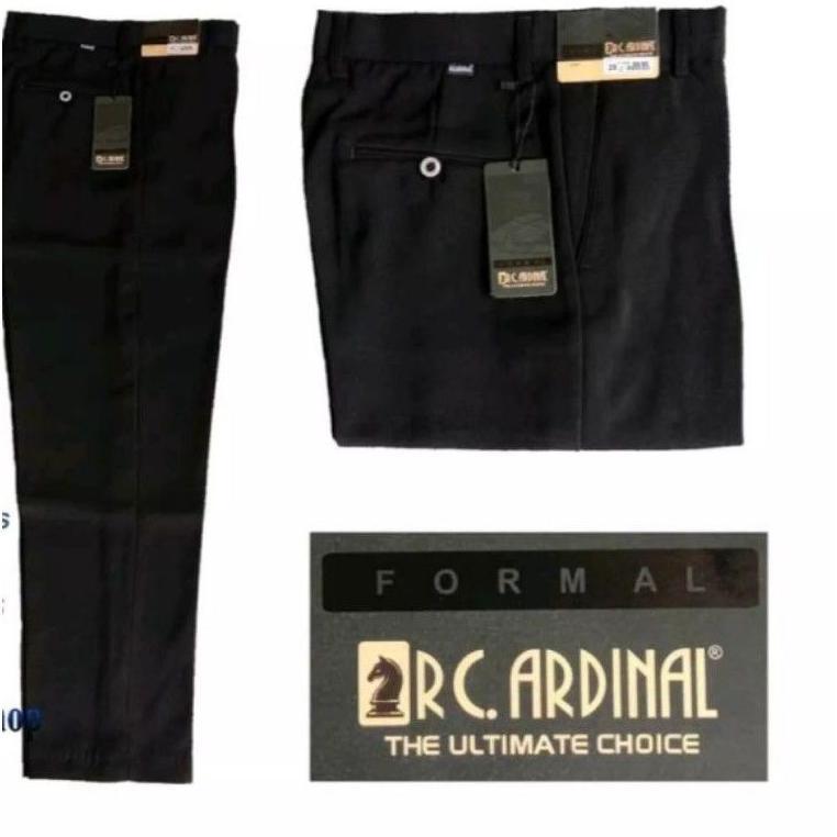 {Mans Collections}Celana Formal Kerja Pria Bahan Teflon / Kain Tisu Merk Random | Celana Kantor Pria