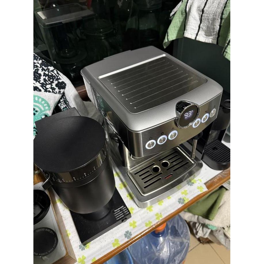 Terlaris Paket Mesin Espresso Rumahan Venuella Alessandro 1 +  Grinder Fellow Opus