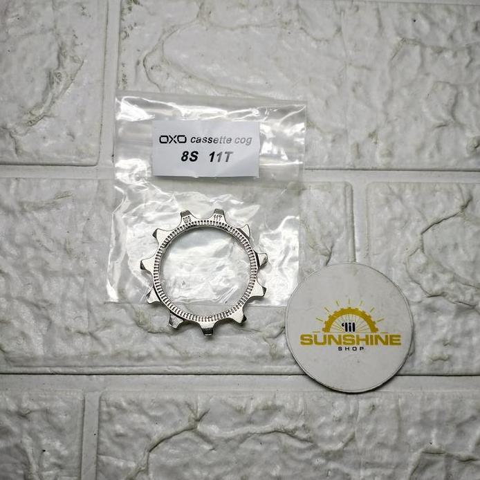 COG Sprocket Cassette 8 Speed 11T 12T 13T OXO Untuk Hub FreeHub Slup Jangkrik Sepeda MTB Seli Roadbi