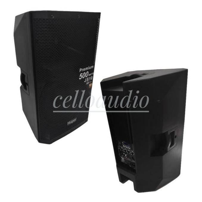 Terlaris Speaker Aktif 15 Inch Huper Js10 (Satuan) Active Speaker 15" Js 10