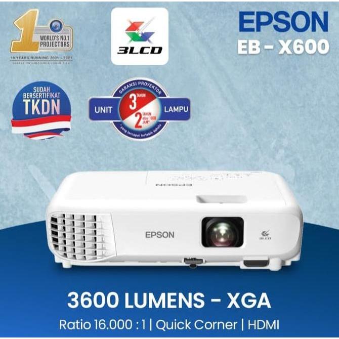 Projector Epson Eb X600 Pengganti Epson Eb X500