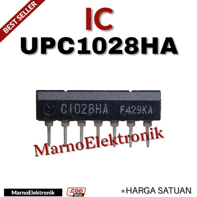 IC UPC1028HA UPC 1028HA UPC1028 UPC 1028 HA ASLI ORIGINAL ORI A2162