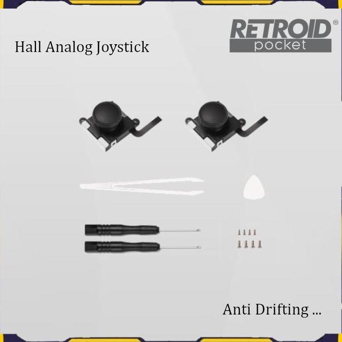 Retroid Pocket Hall Sensing Joystick Replacement Parts Retroid Pocket 3 / 3+