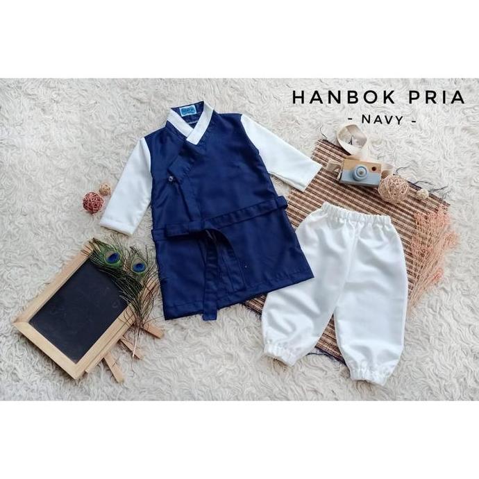 Hanbok Anak Laki-Laki /Baju Tradisional Korea /Baju Adat Korea / Hanbok Anak Dan Dewasa/Hanbok Anak