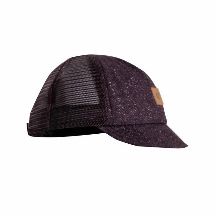 Quarembilz - Cycling Cap / Topi Sepeda / Running Cap / Sport Cap - Trucker Brown