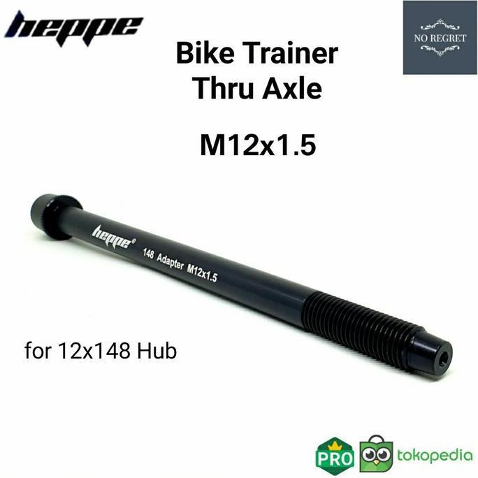 HEPPE Thru Axle 12x148 for Bike Trainer | TA Trainer 12x148