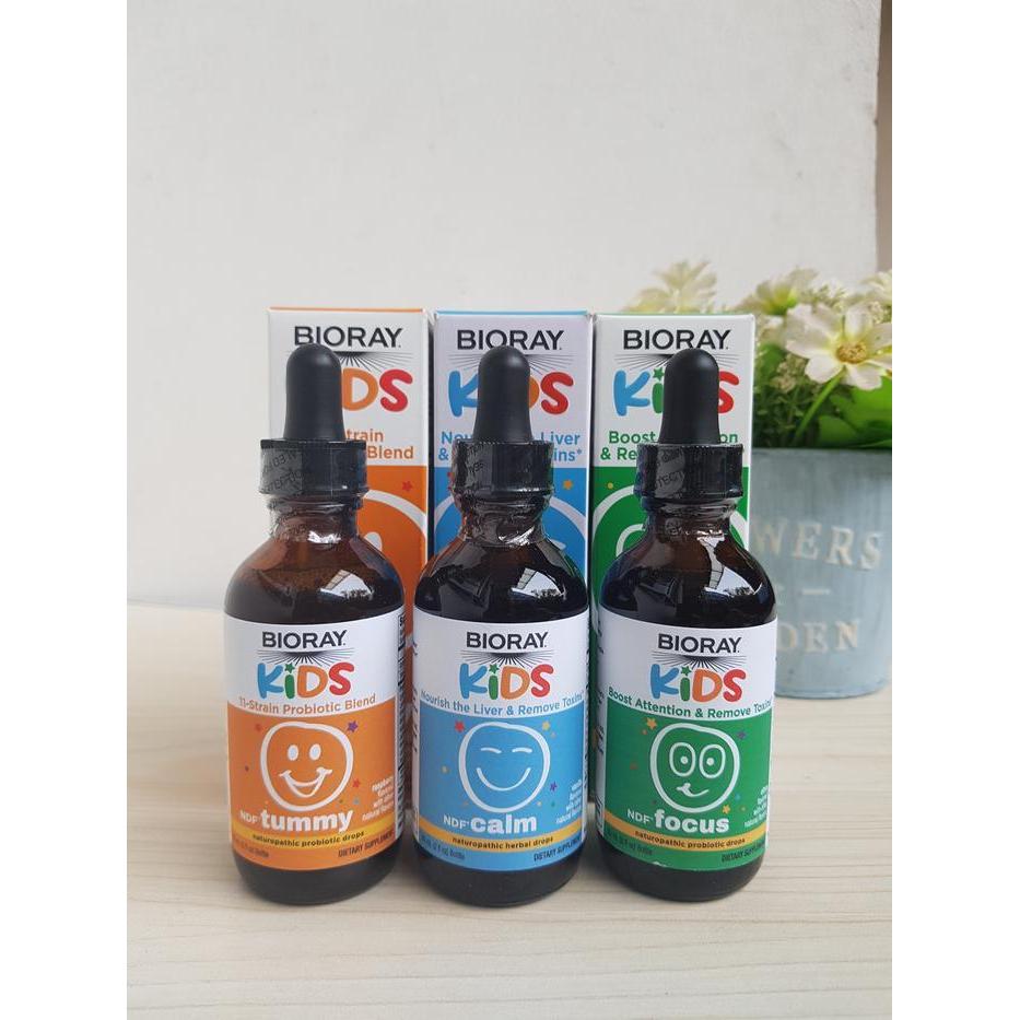 Bioray Kids NDF Tummy Probiotic Bioray Kids Calm Happy Focus Immune