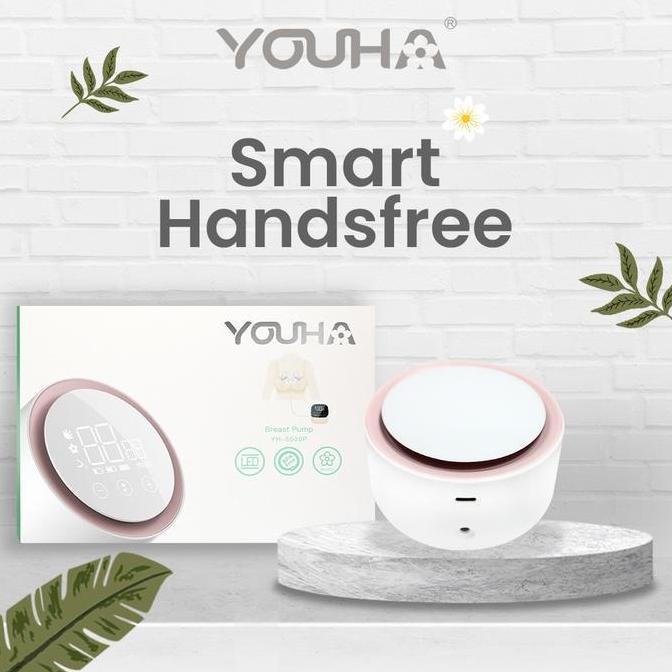 YOUHA SMART HANDSFREE / Pompa Asi Elektrik Ganda / Double Handsfree breast pump / Pumping asi portab