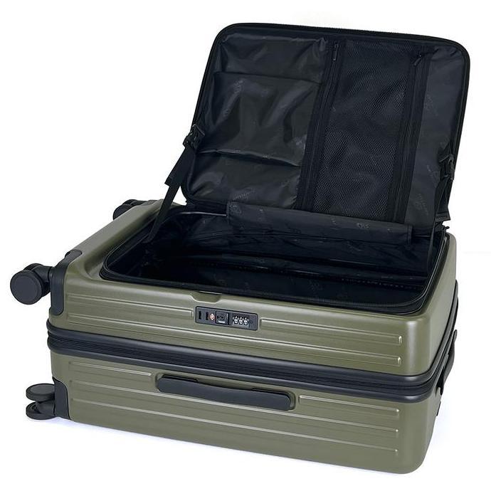 Terlaris Navy Club Emerald Koper Hardcase Pc - 4 Roda Putar Tsa Lock - Size 29 Inch