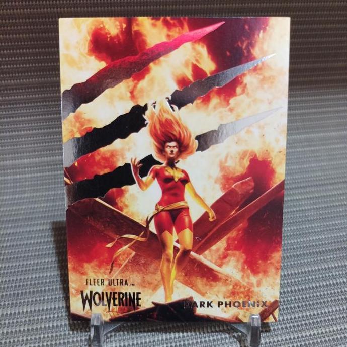Fleer ultra wolverine 2022 dark phoenix