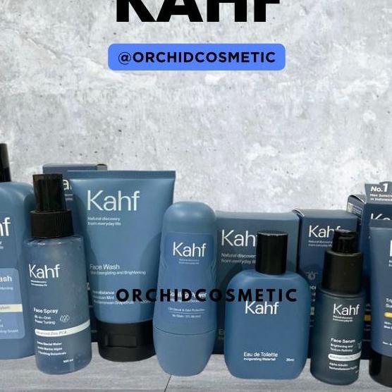 Kahf Paket Skincare & Body Care / Kahf Paket Lengkap Skincare Perawatan Pria Laki Laki /Kahf Paket H