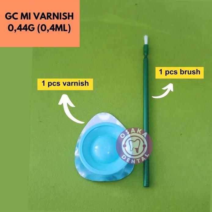 GC MI Varnish - Topical Fluoride Varnish with Calcium and Phosphate