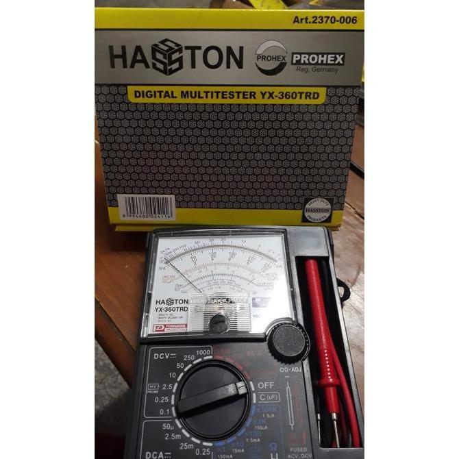 Gass. Multitester / Avometer Analog Yx-360 Hasston Prohex (2370-006)