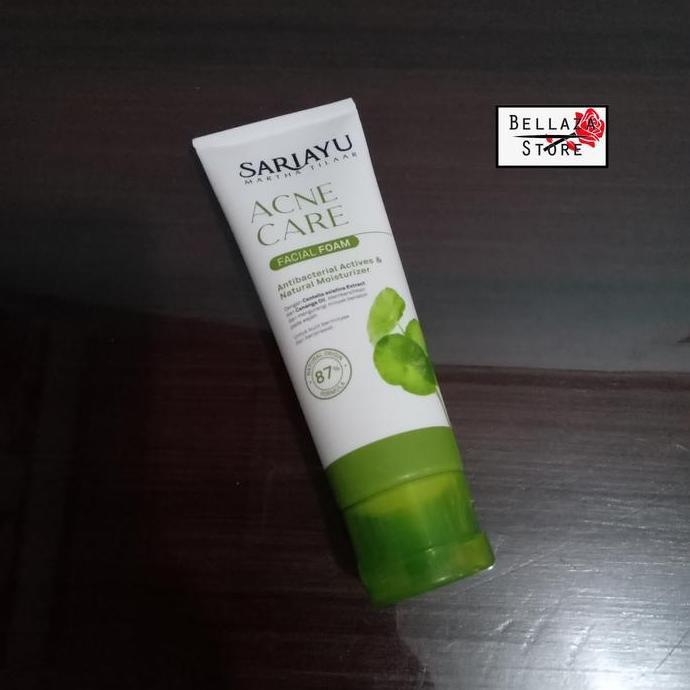 Sariayu Busa Pembersih Jerawat Acne Care Facial Foam / Sabun Wajah