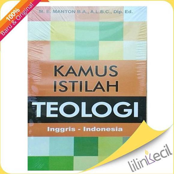 Buku Kamus Istilah Teologi Inggris- Indonesia