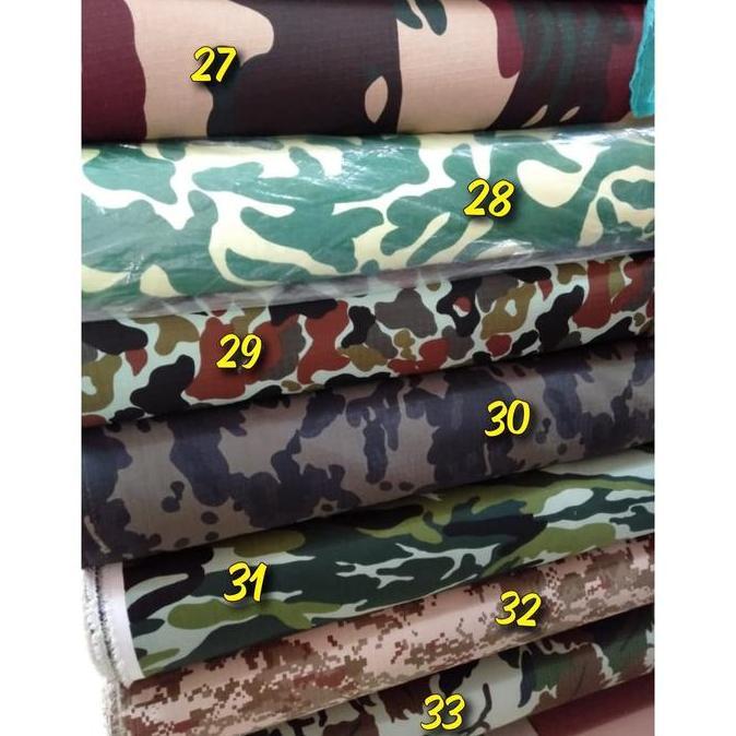 Kain Bahan Loreng / Kain Tni Kopassus / Bahan Tni Loreng UD/AL