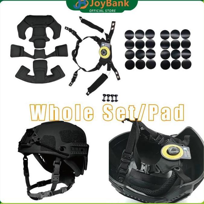 Tali Helm Tactical FMA Import Busa Helm Full Set Helmet Taliputar Wendy Tactical Busa Helm
