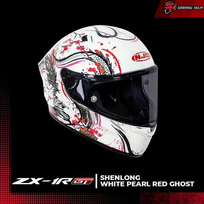 NJS ZX-1R GT SHENLONG - Helm Full Face | NEW Product | Shenlong | NJS Shenlong | Motif Shenlong |Ful