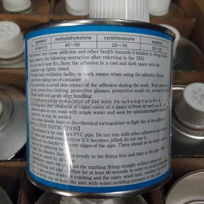cahyanacanz - Lem PVC KUBOTA Tough LEM PVC jepang kaleng 500mL cair Diskon