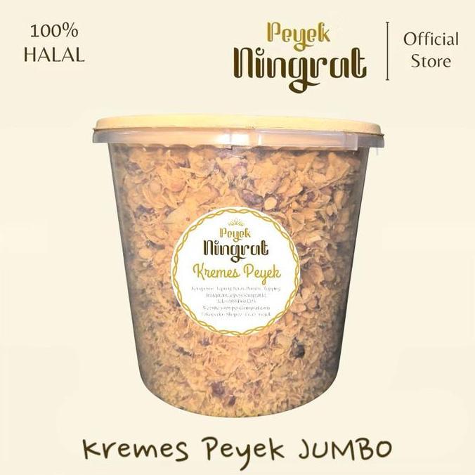 Peyek Ningrat - Kremes Rempeyek Semua Varian (JUMBO) | Peyek Kacang Tanah | Peyek Teri Medan | Peyek