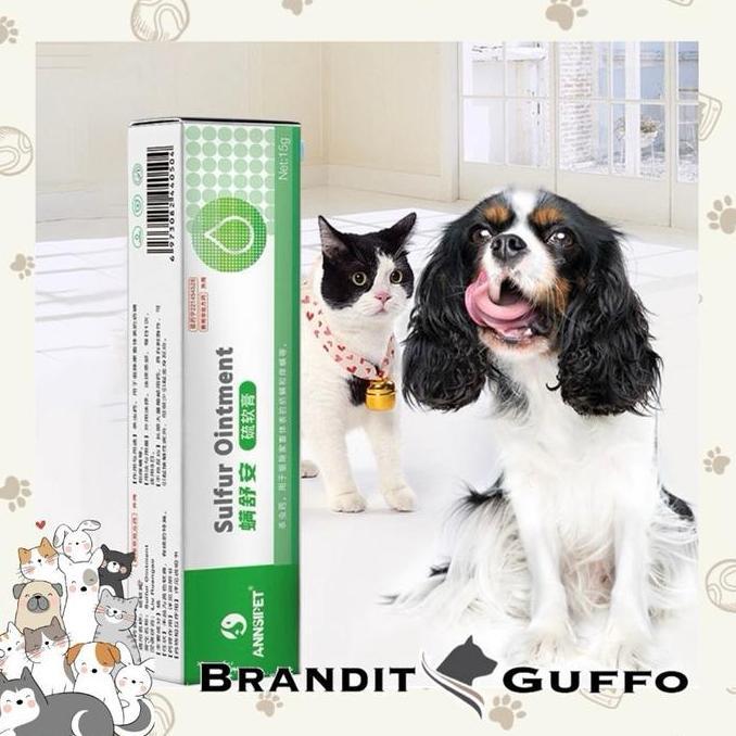 MONTMERY Sulfur ointment obat jamur kuping anjing kucing salep jamur kulit anjing kucing pembunuh tu