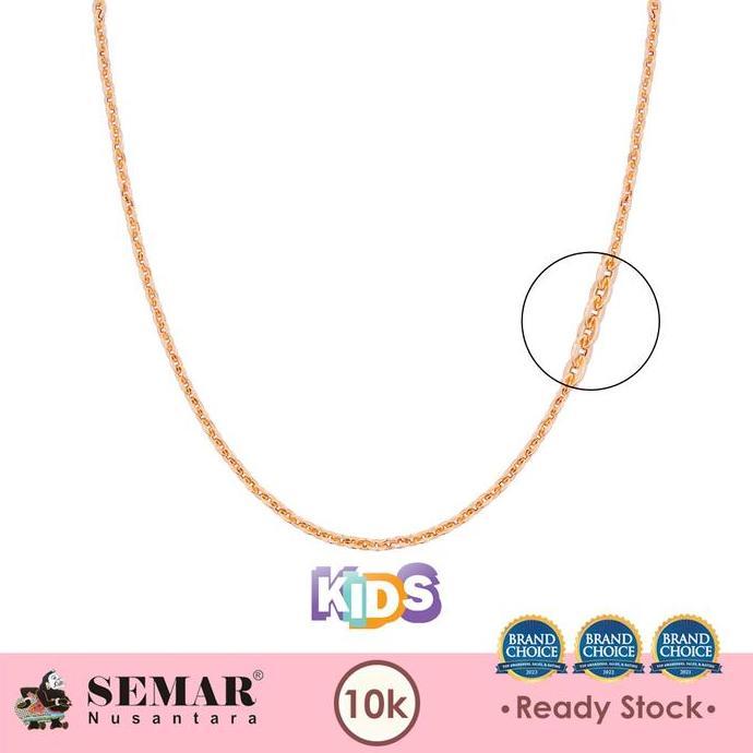 warhan_pik - kalung emas anak rolona polos gold 10k semar nusantara