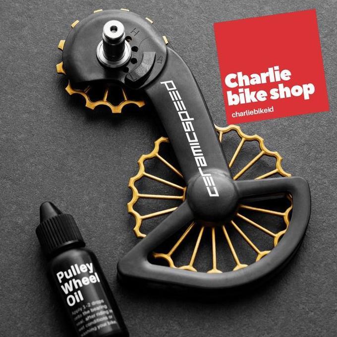 Hanandiastore / Ceramicspeed Ceramic Speed OSPW 3D Ti Titanium Gold Edition - Coated Diskon