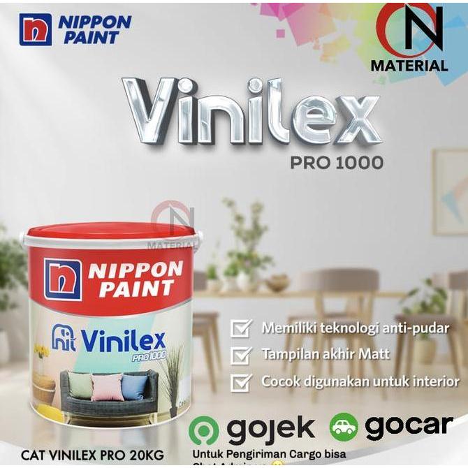 VIRALL CAT VINILEX PRO 1000 20 KG / 9102 WHITE PUTIH ''