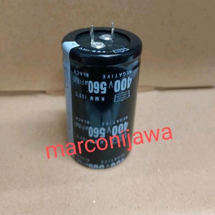 KAPASITOR ELKO 560UF 400V DIAMETER 3,5CM TINGGI 6CM BL27