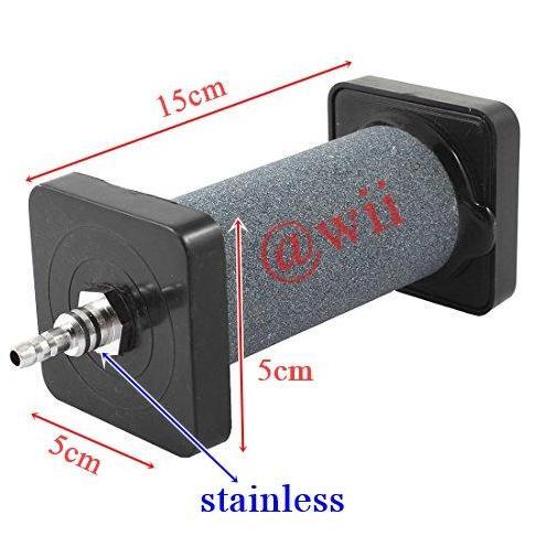 RELMARAMA Silinder 15 cm 15cm Air Stone Cylinder Batu Gelembung Udara Aerator Aquarium