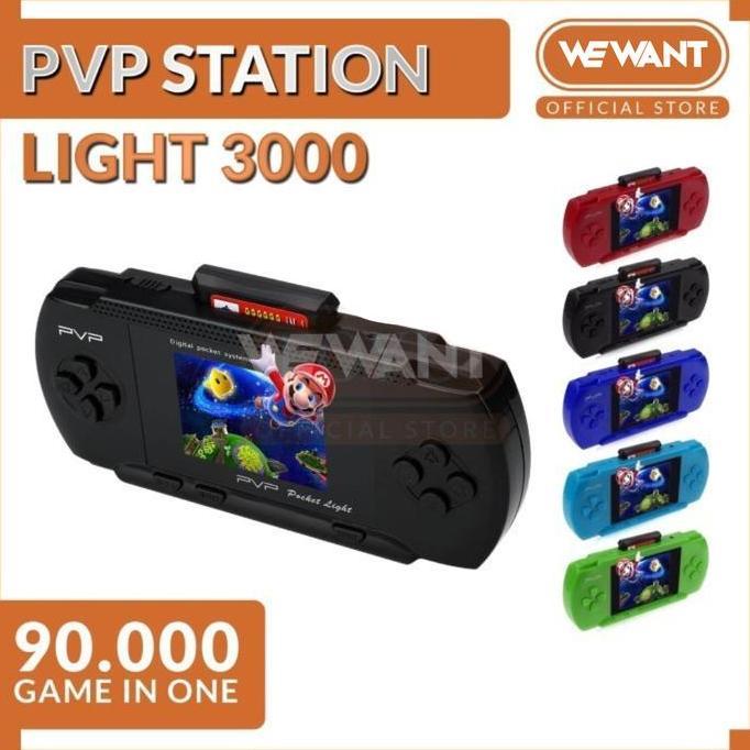 ahmadgoedang3 - WEWANT Mainan Gameboy Gamebox PVP Station Light 3000 Anak Fullcolour