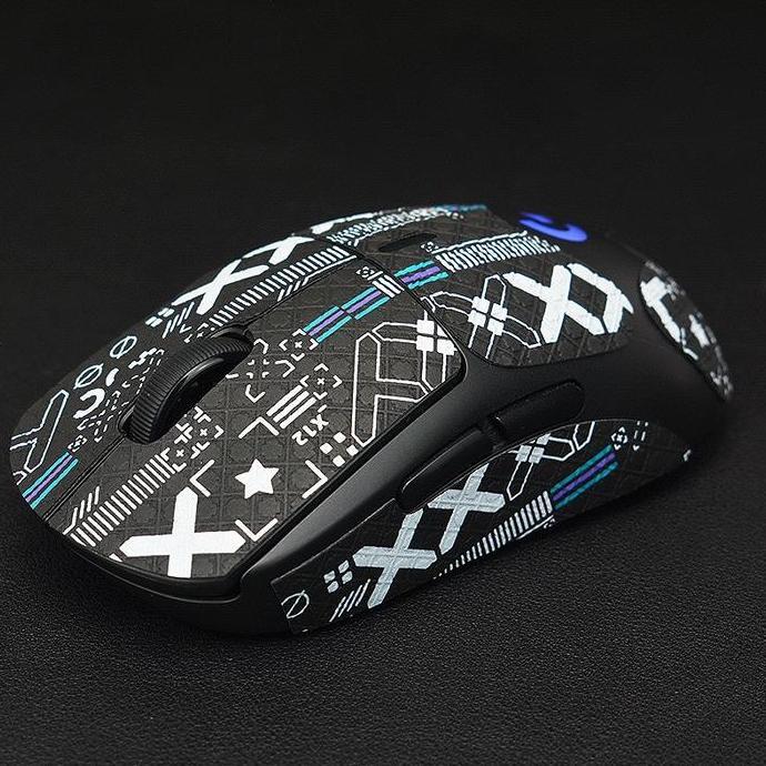 Nurqaila_ Rsi - Anti Slip Grip Tape Skin Logitech G Pro X Superlight / G Pro X Superlight 2 Gaming M