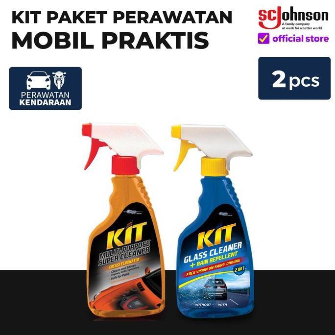 Kit Paket Perawatan Mobil Praktis