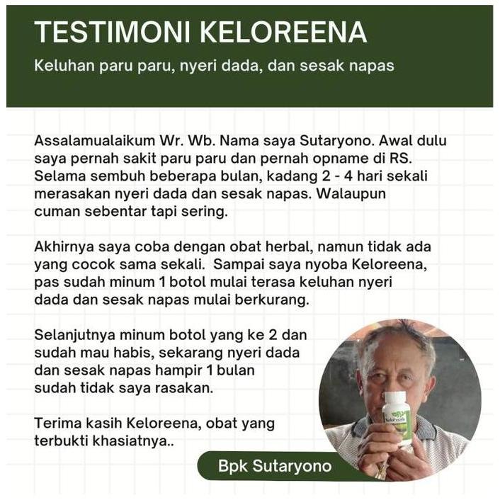 Youyou- Keloreena Untuk Sakit Dada Nyeri  Dada Tengah Sebelah Kiri Dan Kanan Dada Terasa Tertusuk Te