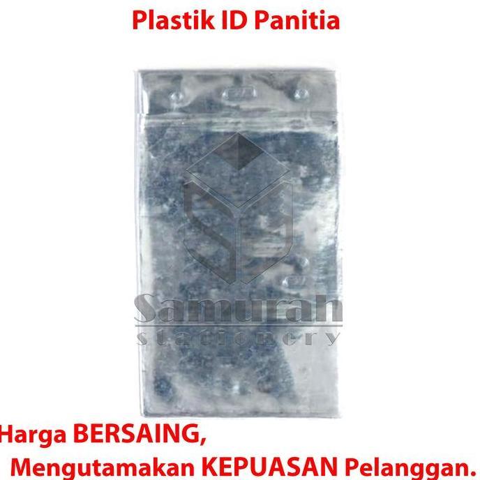 Plastik ID Panitia Berdiri / Name Tag Holder Ukuran 9x14 / 10x14 / 10,5x16,5 / 11x17 / 12,5x18,5 cm