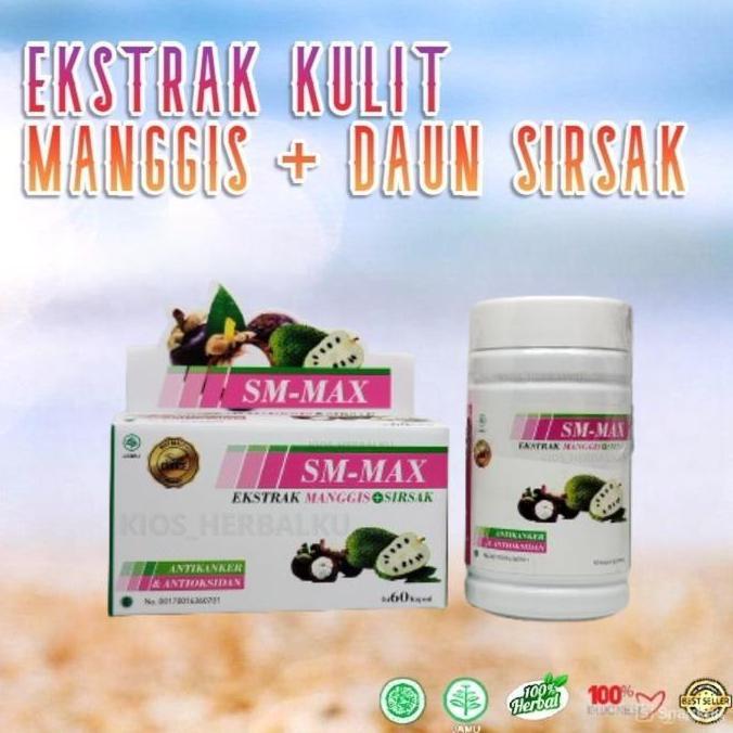Youyou- Kapsul Sm-Maxs | Kapsul Ekstrak Kulit Manggis Dan Daun Sirsak | Ace Max'S Ash Sihah