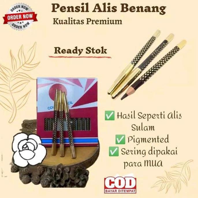 mr.kasacil - pensil alis/celak mua viral tiktok tahan lama pekat eyebrow alis - coklat  - pencil
