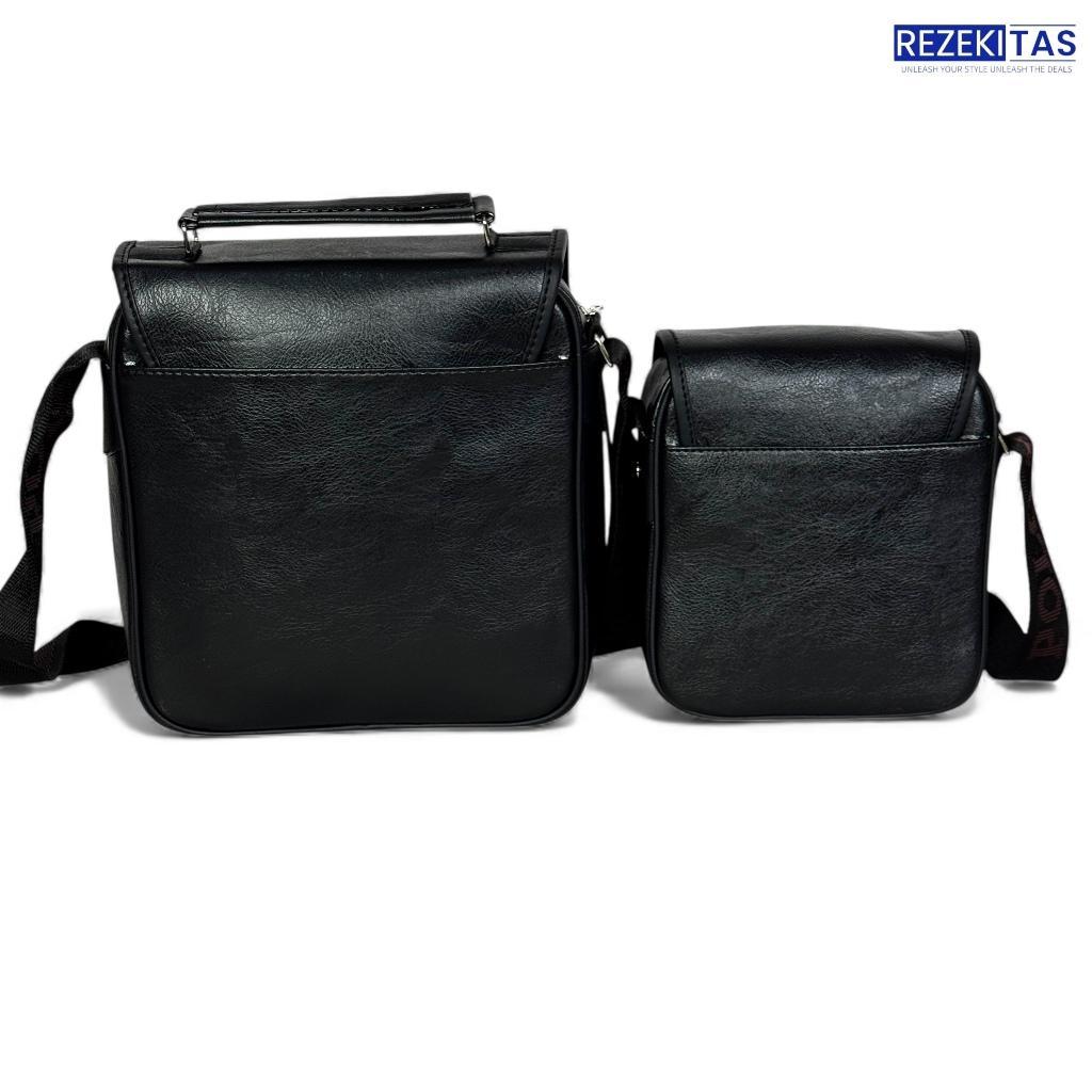 Tas Selempang Kulit Pu Leather Original Polo Amstar Tas Pria Tas Polo Tas Kulit