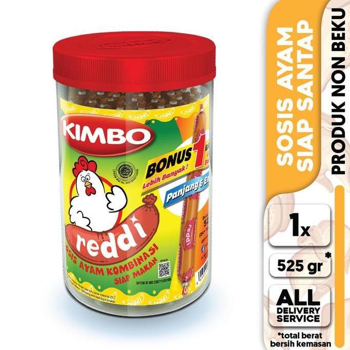[] KIMBO Reddi Sosis Ayam Toples