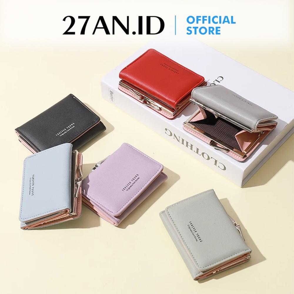 (27An.Id) Dompet Lipat Wanita F6 Dompet Mini Wanita Tebal C5