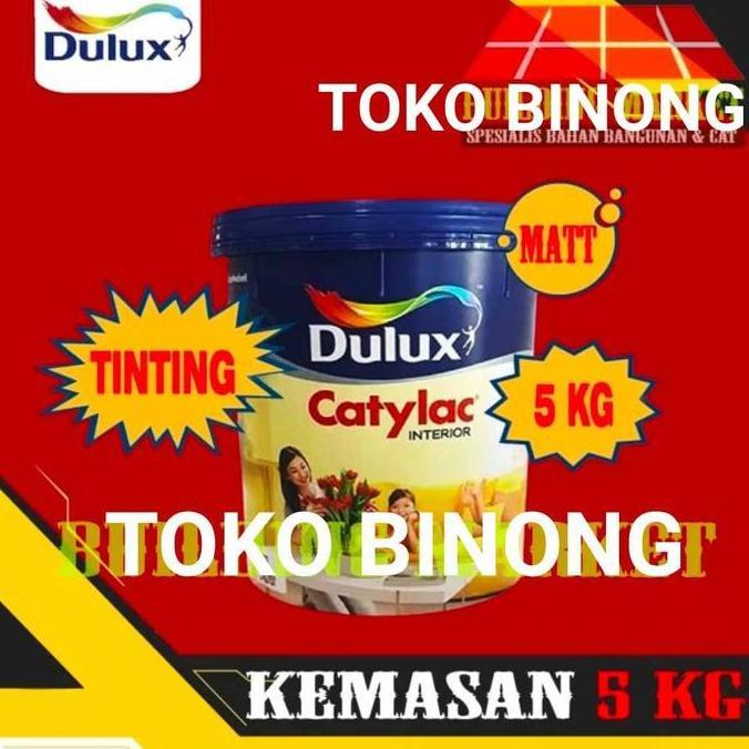 HARGA DISC - Cat Tembok Tinting Oplosan Dulux Catylac Interior 5 Kilo