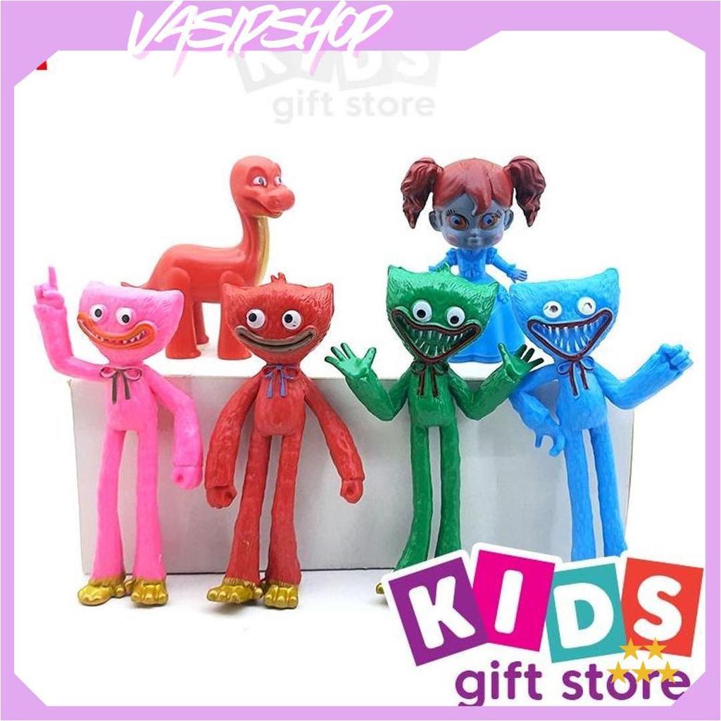 Huggy Wuggy Figure Set - Mainan Figur KGS Best Seller