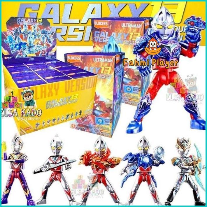 Blokees Ultraman Vol 13 Galaxy Version 13 Harga 1 Pcs Gacha Karakter Ultraman Arc / Trigger Truth / 