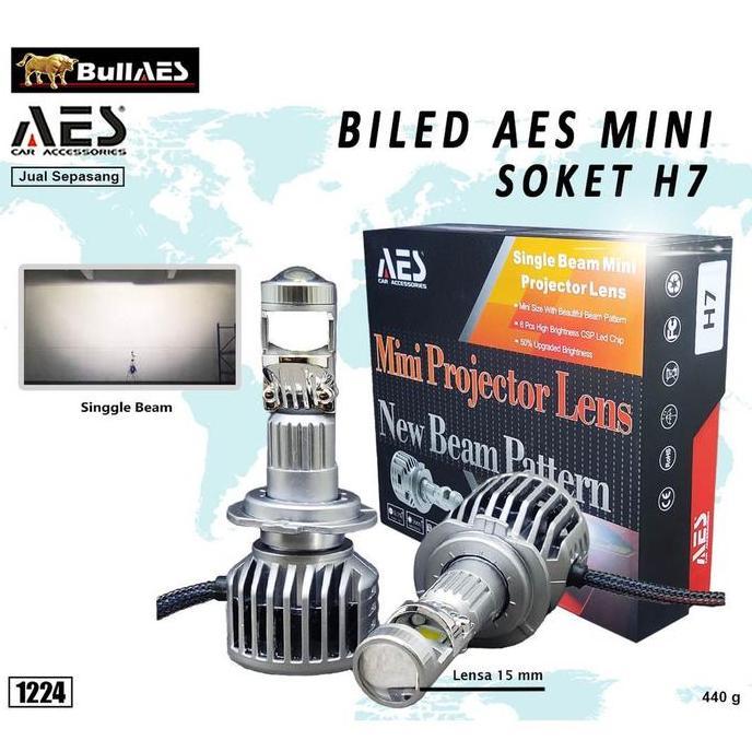 Biled Aes Laser Mini 9005 9006 H7 H11 New Beam Patern Merk Aes Car