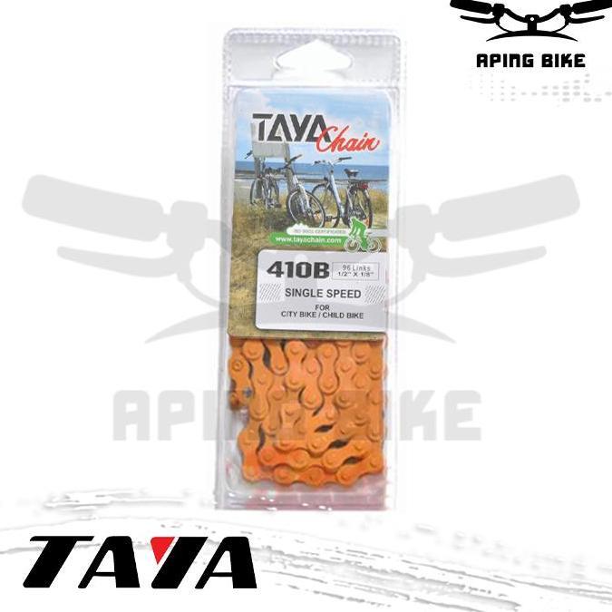 Rantai Sepeda Single Speed Taya Chain 410B Rante Sepeda Taya 410B