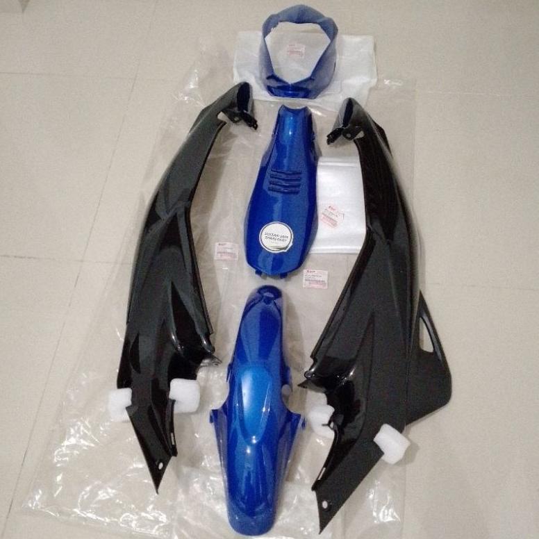 BODY SET SUZUKI SATRIA FU THAILAND ORI SGP BIRU / BLUE